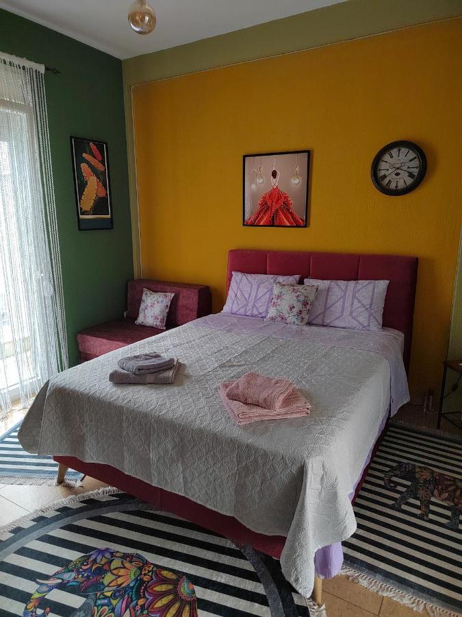 Φιλοξενία1 Apartamento Dráma Exterior foto